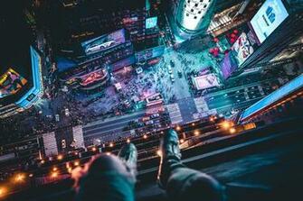 Mac Wallpaper Top Of Skyscraper Selfie