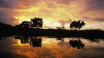 Dramatic Sunset Wallpaper