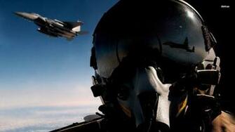 Fighter Pilot Of An F Eagle Aircraft Wallpaper Jpg