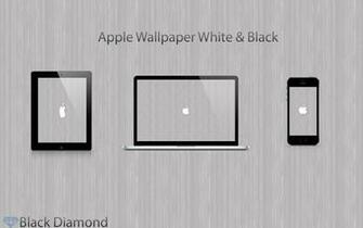 Black And White Apple Wallpaper