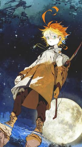 Emma The Promised Neverland Anime HD 4k Wallpaper