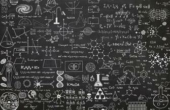 Science Chalkboard Wallpaper Mural Muralswallpaper