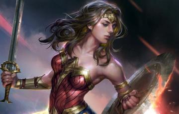 Wallpaper Art Wonder Woman Fan Jeremy Chong