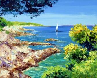 La Voile Blanche Wallpaper HD