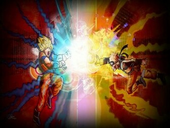 Naruto Vs Goku Wallpaper Photo By Super Vegetto Photobucket