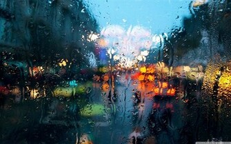 Rainy Landscape Wallpaper