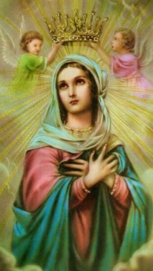 Mother Mary Wallpaper For Mobile Imgkid The