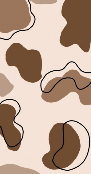 Brown Wallpaper Simple iPhone