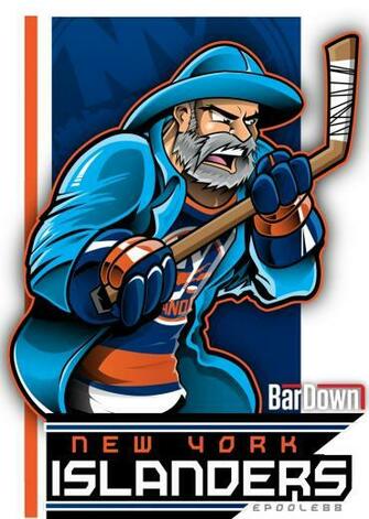 Nhl Playoffs Mascot Art By Eric Poole