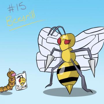 Beedrill Pok Mon Fan Art