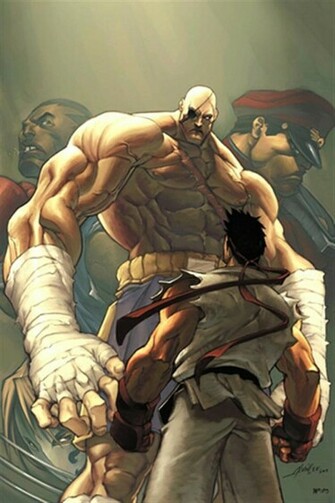 Street Fighter Match Up HD iPhone Wallpaper S 3g