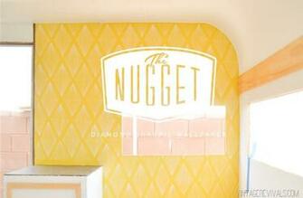 Vintage Revivals The Nugget Retro Diamond Sharpie Wall Pattern