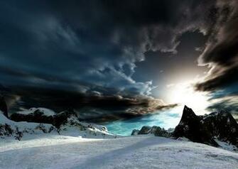 Winter Sunrise Wallpaper