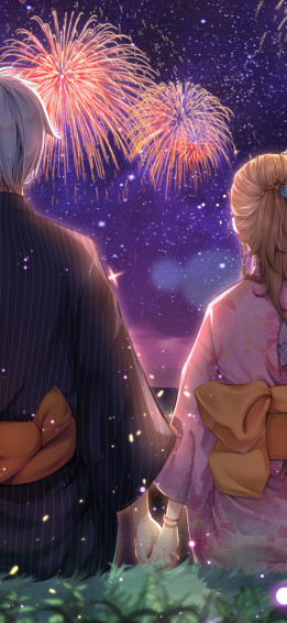 Pp Anime Couple Aesthetic Wallpaper