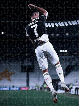 Wallpaper Ronaldo Jump Jigsaw Puzzle By Gani Yiah Pixels