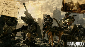 Call Of Duty Ghosts Background By Cursedblade1337