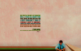 Quotes The Office John Krasinski Jim Halpert HD Wallpaper General