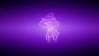 Wallpaper Pokemon Lilac Mismagius Widescreen