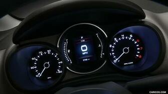 Fiat 500l Instrument Cluster HD Wallpaper