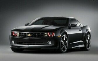 Chevrolet Camaro Black Concept Widescreen Exotic Car Wallpaper