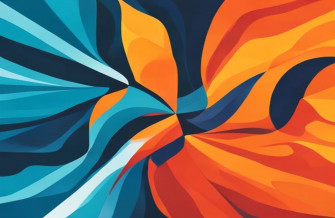 Abstract Dual Monitor Wallpaper