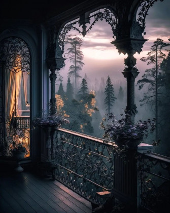 Fantasy Rooms Castle Places World Wallpaper