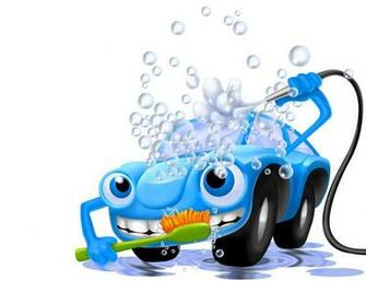 Art Car Wash Machine Blue Self Catering