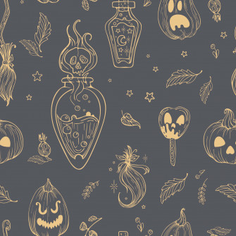 Halloween Witch Aesthetic Wallpaper