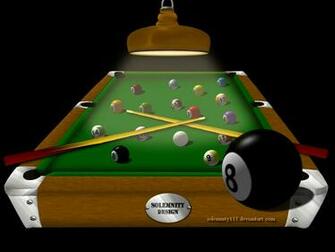 Pool Table Wallpaper Game Billiard Art
