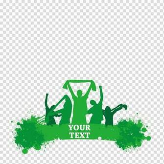 People Outline Word Art Template Football Player Goal Celebration
