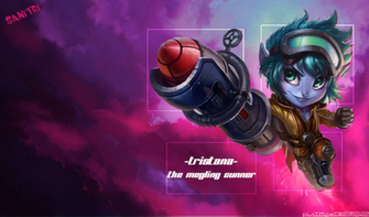 Tristana Wallpaper Rocket Girl