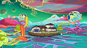 Rick And Morty Stoner Wallpaper