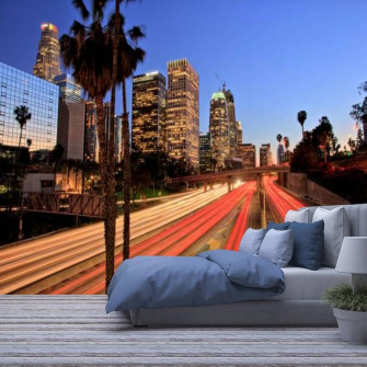 Afwadfwa Modern 3d Removable Wallpaper Self Adhesive City Of Los