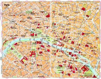 Paris Attractions Wallpaper