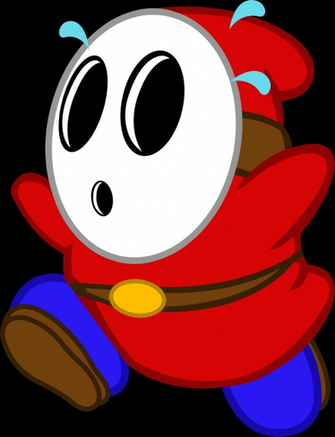 Shy Guy Vector By Internationaltck