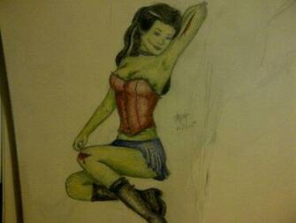 Wallpaper Pin Up Suicide Tattoo Girls Hot