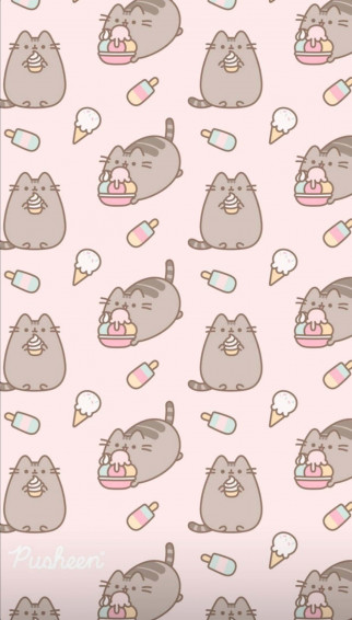 Cute Pusheen Wallpaper