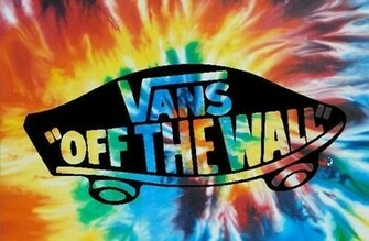 Off The Wall Tie Dye Trippy Vans Of