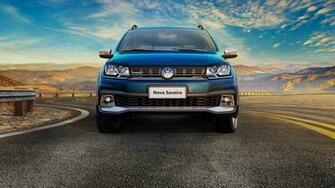 Wallpaper Volkswagen Saveiro Cross Cd Pickup Blue Cars Bikes