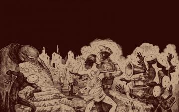 Pathologic Video Games Plague Brown Apocalyptic Wallpaper HD