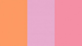 Pink Orange Pearl And Sherbet Solid Three Color Background
