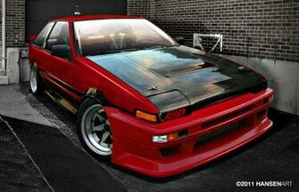 Toyota Ae86 Trueno By Ilpoli
