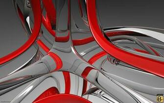 High Genus Red Silver Glass By Brackman71
