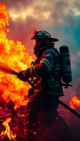 Firefighter Wallpaper For Phone
