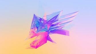 Abstract Pink Justin Maller Wallpaper