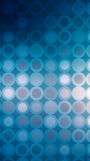Bright Blue Dots Wallpaper iPhone