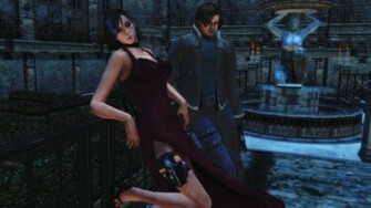 Resident Evil Wallpaper Leon And Ada By Ethae