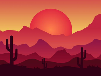 Beautiful Nature Illustration In Illustrator