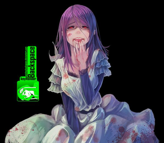 Kamishiro Rize Tokyo Ghoul Render By Azizkeybackspace On