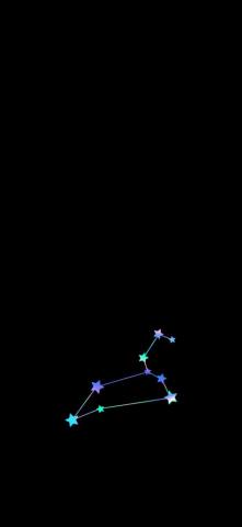 Leo Iridescent iPhone Wallpaper Space Holographic
